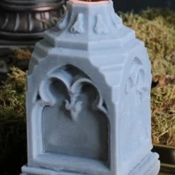 THE BLACKENED TEETH Gothic Homewares Gravemarker | CANDLE