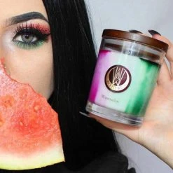 WICK’ETY WACK Valentines Watermelon | CANDLE [MEDIUM] -Wixcraft Candles shop wick ety wack watermelon candle medium 3 fbb0c76b 7448 44bf 8ac0 3d69b5c879dd 700x700