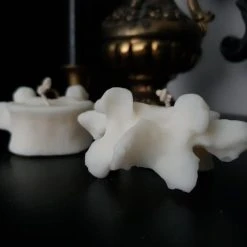 WIXCRAFT CANDLES Gothic Homewares Vertebrae [Single] | TEALIGHT -Wixcraft Candles shop wixcrafts candles vertebrae single tealight 3 a10c6840 090b 4618 9738 b7cb408d0965 700x700