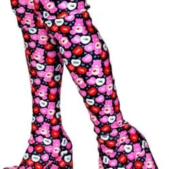 YRU Kawaii Labyrinth Care Bears Valentine [Black/Pink] | BOOTS* -Wixcraft Candles shop yru labyrinth care bears valentine black pink boots 4 4c32e381 5be4 424c 8ebb a4b054366d5e 700x700